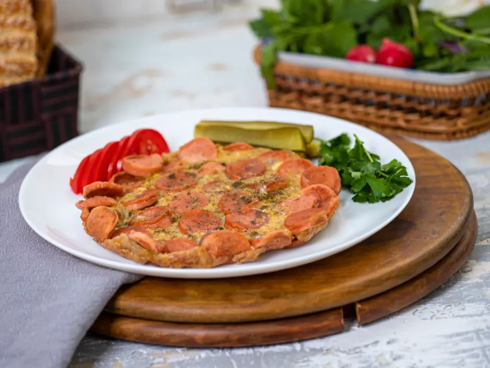 بنر ایتم تخم مرغ و سوسیس